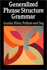 Title: Generalized Phrase Structure Grammar, Author: Gerald Gazdar