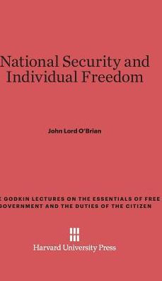 National Security and Individual Freedom