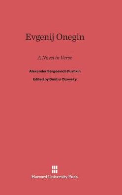 Evgenij Onegin: A Novel in Verse
