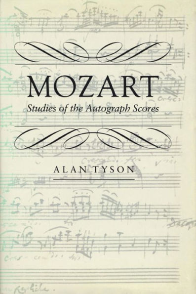 Mozart: Studies of the Autograph Scores