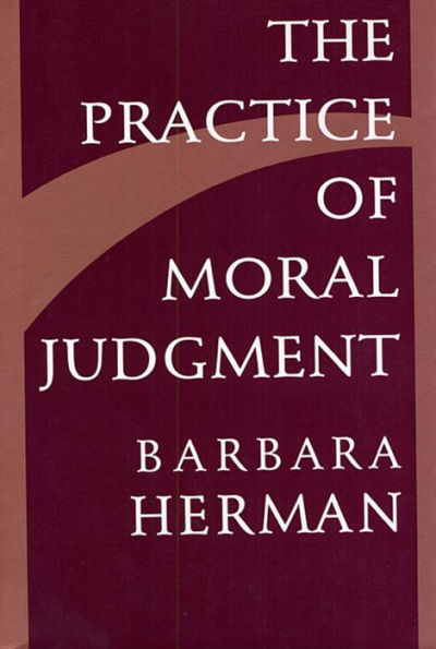 The Practice of Moral Judgment / Edition 1