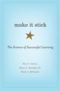 Title: Make It Stick: The Science of Successful Learning, Author: Peter C. Brown