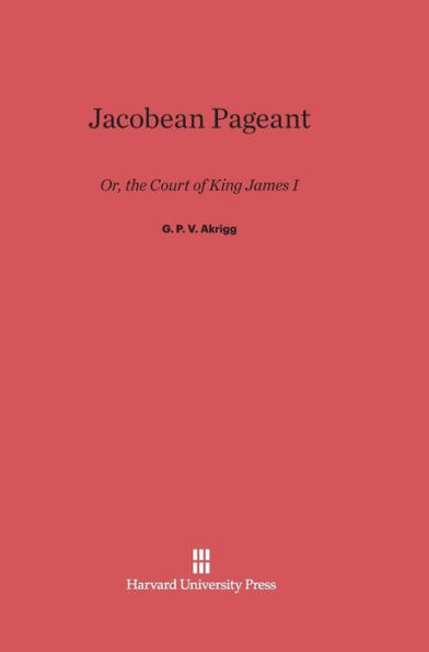 Jacobean Pageant