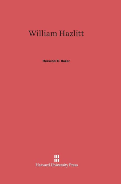 William Hazlitt