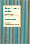 Title: Renaissance Genres: Essays on Theory, History, and Interpretation, Author: Barbara Kiefer Lewalski