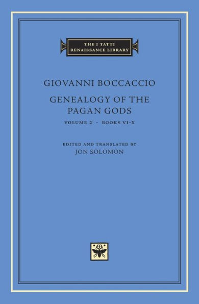 Genealogy of the Pagan Gods, Volume 2: Books VI-X
