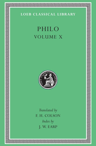 Philo, Volume X: On the Embassy to Gaius. General Indexes