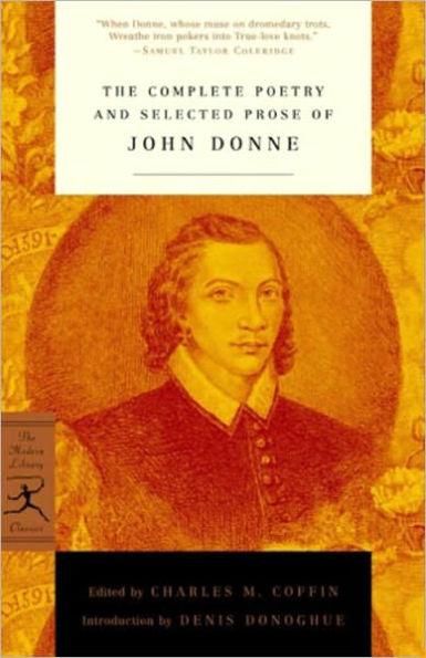 Complete Poetry and Selected Prose of John Donne (Modern Library Series)