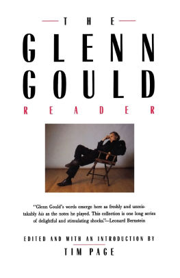 Glenn Gould Reader By Tim Page Paperback Barnes Noble