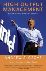 Pdf ebook download forum High Output Management by Andrew S. Grove PDF ePub in English 9781101972366