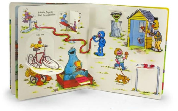 Elmo's Big Lift-and-Look Book (Sesame Street)