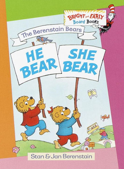 He Bear, She Bear (Berenstain Bears Series)