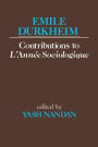 Contributions to L'Année Sociologique