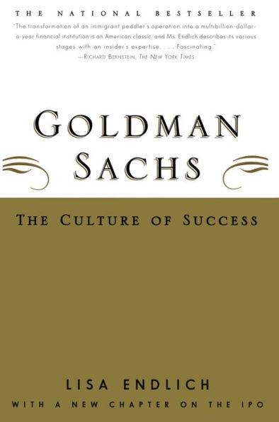 Goldman Sachs: The Culture Of Success