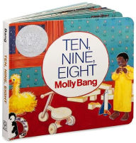 Ten, Nine, Eight Board Book: A Caldecott Honor Award Winner