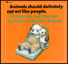 Title: Animals Should Definitely Not Act Like People, Author: Judi Barrett