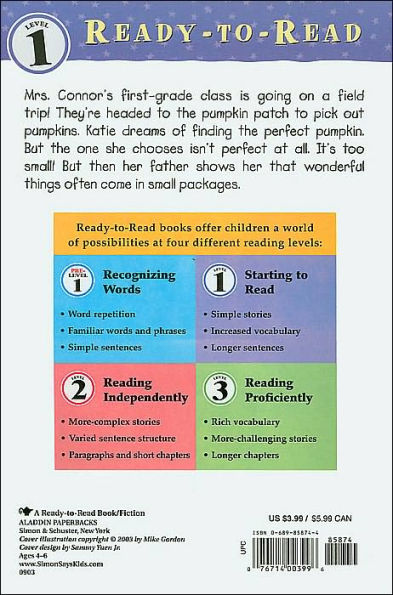 The Pumpkin Patch (Robin Hill School Ready-to-Read Series)