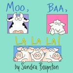 Alternative view 2 of Moo, Baa, La La La!: Oversized Lap Board Book