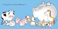 Alternative view 8 of Moo, Baa, La La La!: Oversized Lap Board Book