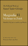 The Collected Works of Samuel Taylor Coleridge, Vol. 12, Part 6: Marginalia: Part 6. Valckenaer to Zwick