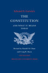 Alternative view 1 of Edward S. Corwin's Constitution and What It Means Today: 1978 Edition / Edition 14