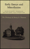 Title: The Writings of Henry David Thoreau: Early Essays and Miscellanies., Author: Henry David Thoreau