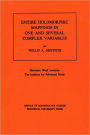 Entire Holomorphic Mappings in One and Several Complex Variables