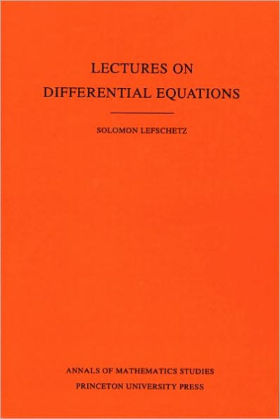 Lectures on Differential Equations