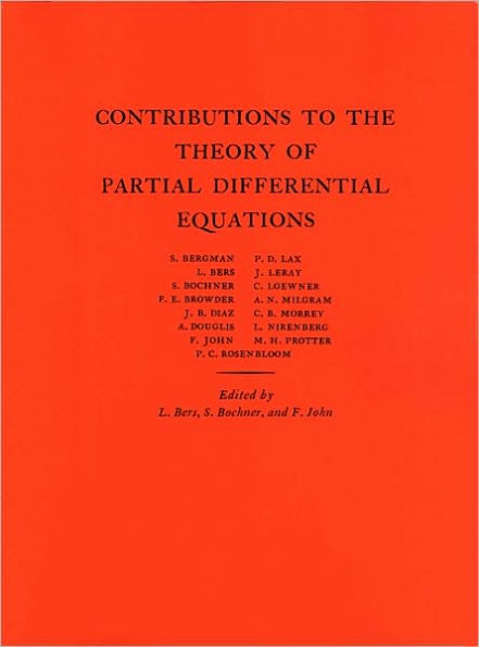 Contributions to the Theory of Partial Differential Equations