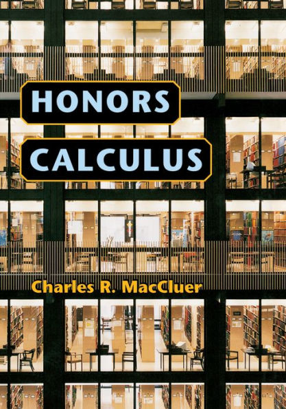 Honors Calculus / Edition 1