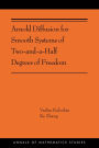 Arnold Diffusion for Smooth Systems of Two and a Half Degrees of Freedom