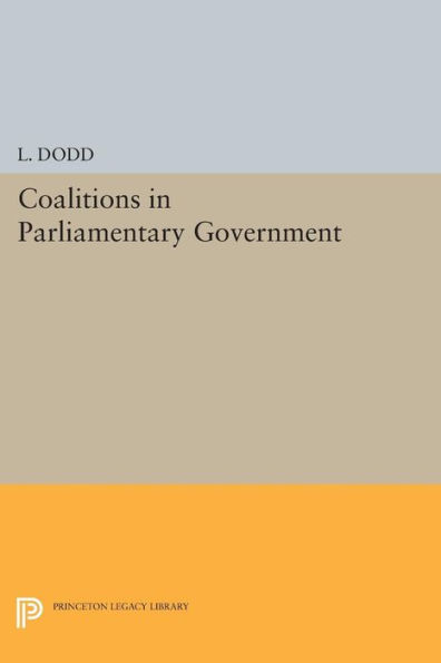 Coalitions Parliamentary Government
