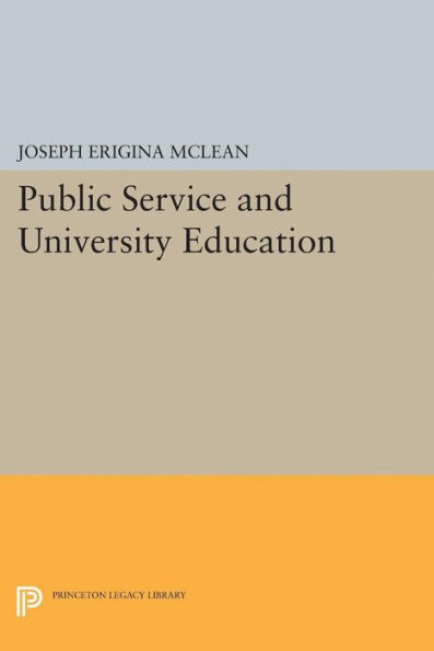 Public Service and University Education