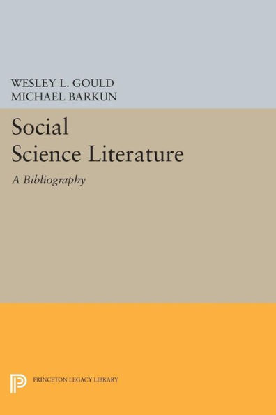 Social Science Literature: A Bibliography for International Law