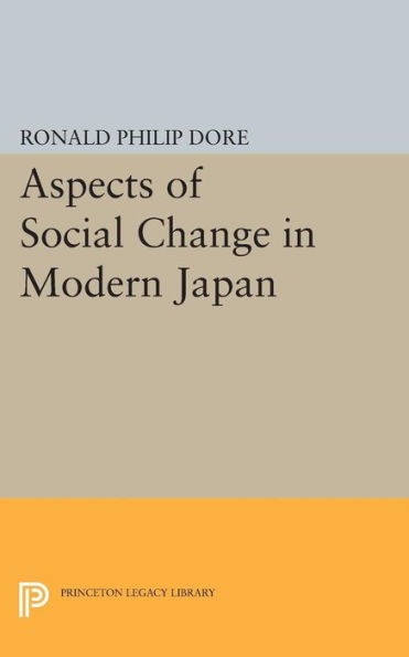 Aspects of Social Change Modern Japan