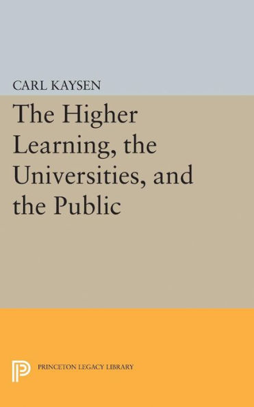 the Higher Learning, Universities, and Public