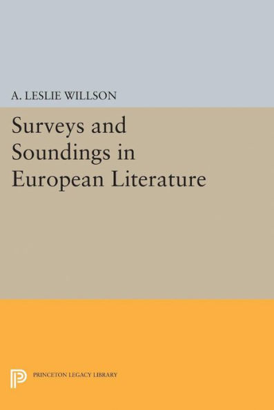 Surveys and Soundings European Literature