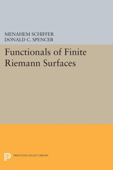 Functionals of Finite Riemann Surfaces