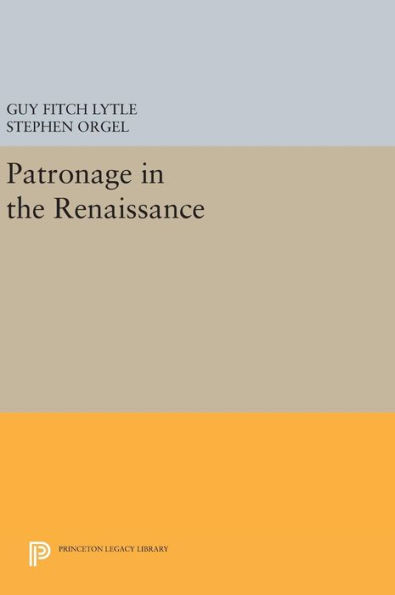 Patronage the Renaissance