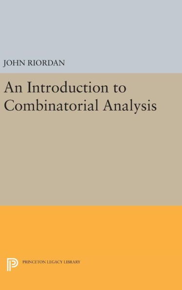 An Introduction to Combinatorial Analysis