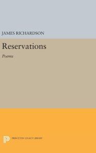 Title: Reservations: Poems, Author: James Richardson