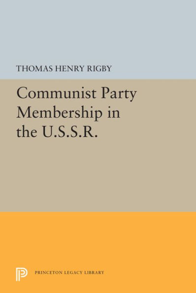 Communist Party Membership the U.S.S.R.