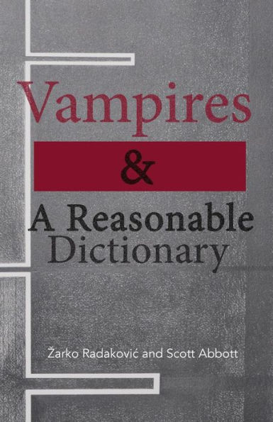 Vampires & A Reasonable Dictionary