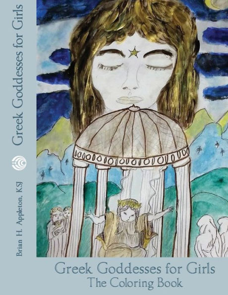 Greek Goddesses for Girls: The coloring book edition