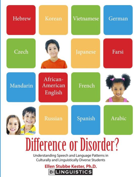 Difference or Disorder: Understanding Speech and Language Patterns in Culturally and Linguistically Diverse Students