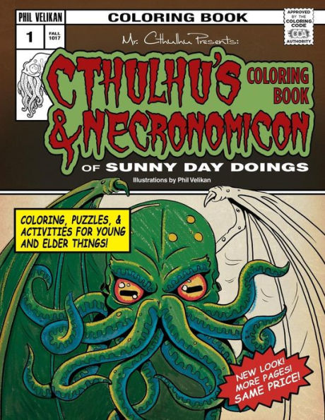 Cthulhu's Coloring Book and Necronomicon of Sunny Day Doings
