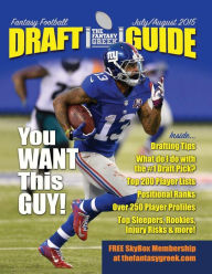 Title: Fantasy Football Draft Guide July/August 2015, Author: James Saranteas