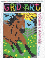 Grid Art: Animals: Coloring Book for Kids and Adults