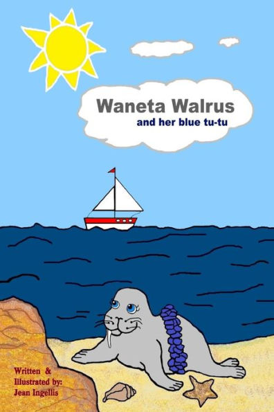 Waneta Walrus and her blue tu-tu
