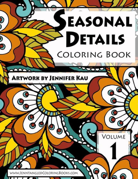 Seasonal Details Coloring Book